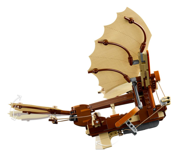 LEGO Icons 10363 Maszyna latająca Leonarda da Vinci - 1298069 - zdjęcie 5